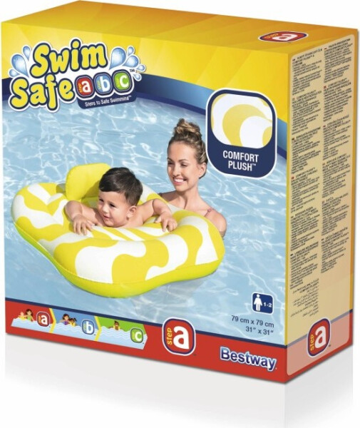 Nafukovací sedátko design vlny 79x79 cm - Alltoys Bestway