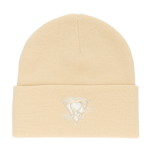 Mitchell & Ness Pánská zimní čepice Pittsburgh Penguins NHL Fashion Basic Knit