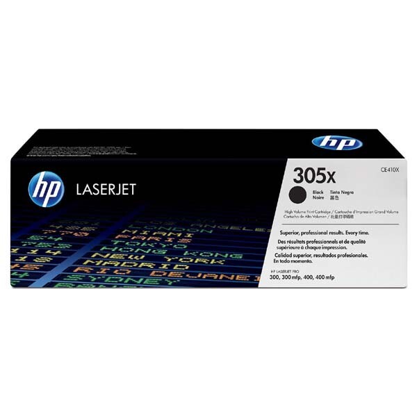 Hewlett-Packard HP CE410X, černý (HP 305X) - originální toner