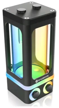RAIJINTEK Antila pure R100A černá / 400 ml / G1/4" / ARGB / 77x77x173 mm (0R40B00218)