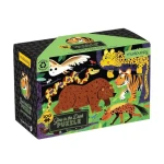 Mudpuppy Puzzle Predátoři divočiny - svítí ve tmě