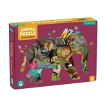 Mudpuppy Puzzle Africké safari ve tvaru slona