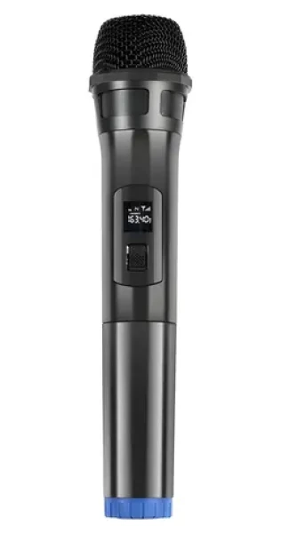 Puluz PU628B černá / Bezdrátový mikrofon / UHF / Kardioidní / Jack 3,5 mm / Dosah 30 m (PU628B)