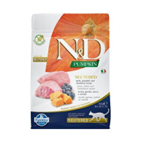 N&D Pumpkin CAT Neutered Lamb & Blueberry 300g