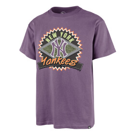 47 Brand Pánské Tričko New York Yankees New York Yankees Imprint 47 ECHO Tee Iris Velikost: