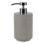Spirella MERO dávkovač mýdla šedo-hnědý / keramika / 400 ml (7610583193445)