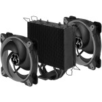 ARCTIC Freezer 34 eSports DUO šedá / 2x120 mm / 200 - 2100 RPM / 0.5 Sone / 4-pin / pro Intel AMD (ACFRE00075A)