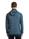 ICEBREAKER Mens Merino 400 RealFleece Grid Pulover Hood, Abyss (vzorek) velikost: M