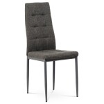 Jídelní židle, šedá, látka, DCL-397 GREY2