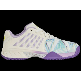 Dámská sportovní obuv K-Swiss Express Light 3 Padel tenisky white/purple (98900-182-M) 36
