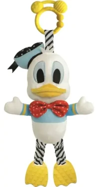 Clementoni BABY Plyšový Kačer Donald s úchytem