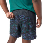 SMARTWOOL Men's Active Lined 7" Short, Black Night Trek (vzorek) velikost: M