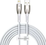 Baseus CADH000202 Kabel USB-A (M) - Lightning (M) 1 m bílá (CADH000202)