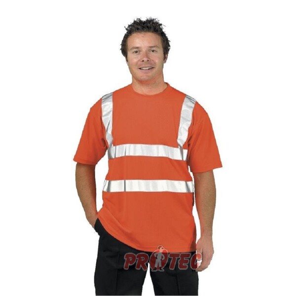 Triko krátký rukáv, 2 reflexní pruhy RT23, PORTWEST