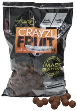 Starbaits Mass Baiting Boilies Crayzi Fruit 3kg 20mm (18326)