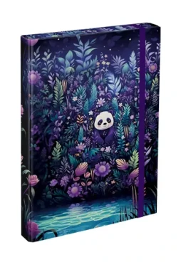 BAAGL Desky na školní sešity A4 Jungle Panda / 23x32x3 cm (A-34088)