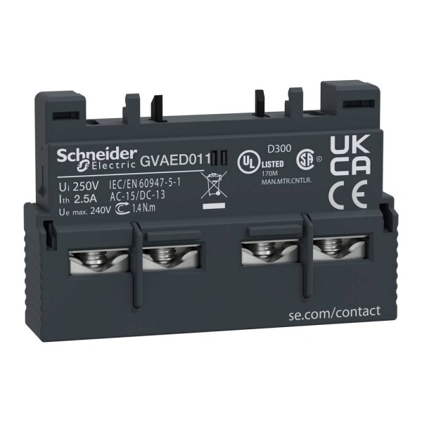 Schneider Electric GVAED011 pomocný spínač 1 ks