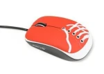 NGS REDSNEAKERMOUSE červená / Myš / Optická / USB / 800 dpi / 3 tlačítka (NGS REDSNEAKERMOUSE)