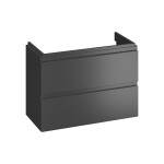 CERSANIT - Skříňka pod umyvadlo MODUO SLIM 80 antracit, montáž FSC MIX70% SGSCH-COC-007574 S590-089