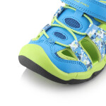 Dětské outdoorové sandály ALPINE PRO GROBO neon atomic blue