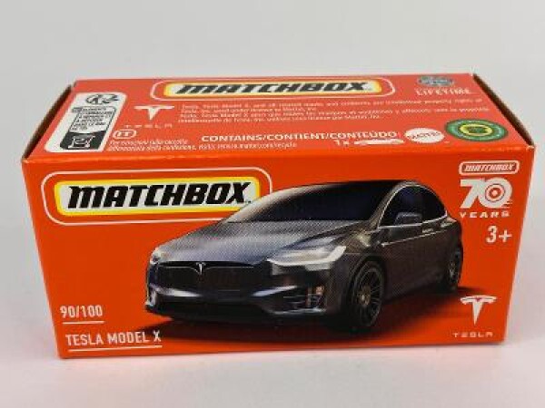 Tesla Model X - Matchbox 2023 90/100 Power Grabs - 70 Years