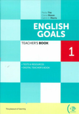 English Goals 1 Teacher’s Book + Digital Book + Online resources Pre-A1 (2024)