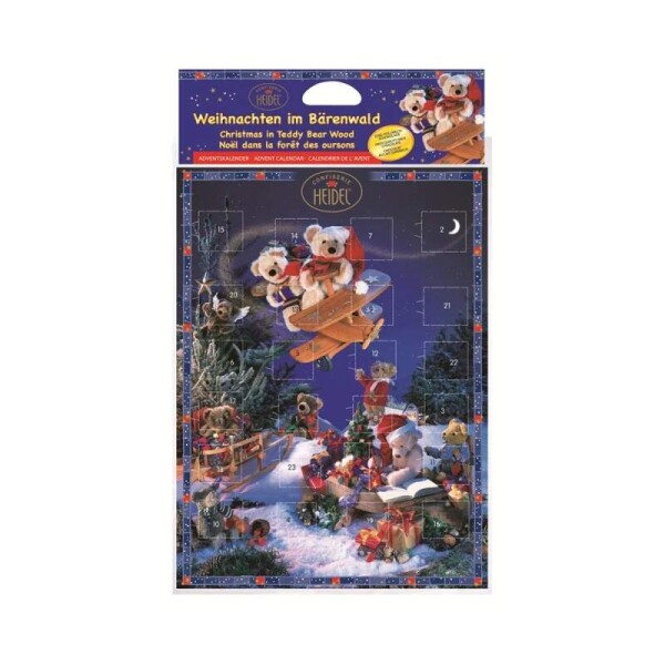 Heidel Adventní kalendář Medvídci 75g