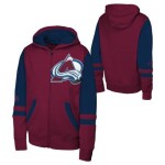 Outerstuff Dětská mikina Colorado Avalanche NHL Face Off Fz Flc Hd Velikost: Dětské L (11 - 12 let)
