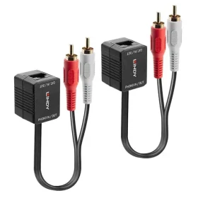 Lindy 70460 / Audio extender / 2x RCA – RJ45 / Cat.5 / dosah až 500 m (70460)
