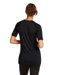 ICEBREAKER Wmns Mer 125 ZoneKnit SS Crewe, Black (vzorek) velikost: S