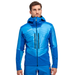 Pánská větruodolná bunda Mammut Eisfeld SO Hybrid Hooded Jacket Men azurit-night