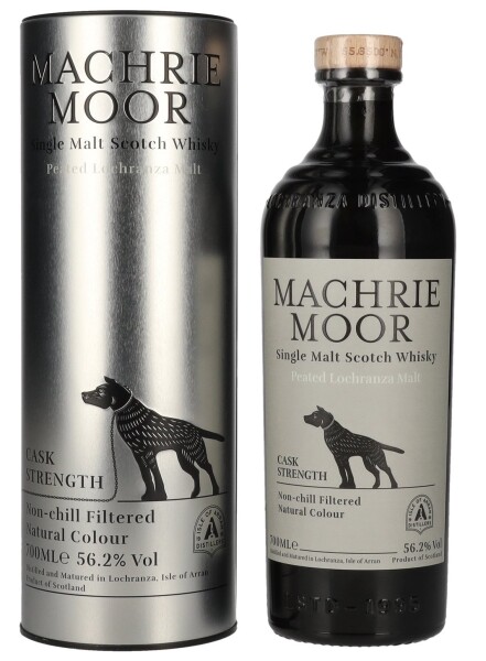 Arran MACHRIE MOOR The Peated Lochranza Cask Strength Whisky 0,7L, 56.2%, -DB-