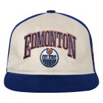 Outerstuff Dětská kšiltovka Edmonton Oilers NHL Flatbrim Arch Deadstock Snapback