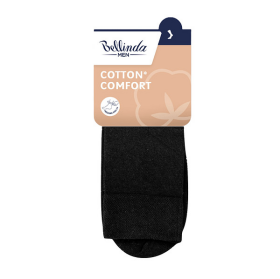 Pánské ponožky COTTON COMFORT MEN SOCKS - BELLINDA - černá 43 - 46