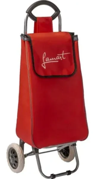 Lamart Mana Nákupní taška na kolečkách 35L červená (8590669361021)