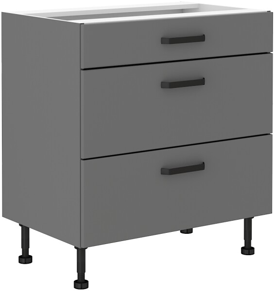 Spodní skříňka Nessa 80 D 3S BB - Premium Box