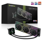 Gamemax Hailstorm 360 LCD černá / Vodní chlazení CPU / 360 mm / 3x 120mm / LCD displej (HAILSTORM 360 LCD BK)