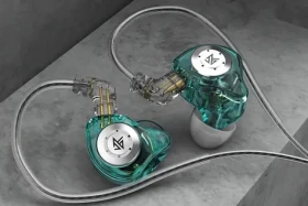 KZ - EDX Pro Sluchátka s mikrofonem (Turquoise) (8596450072800)
