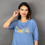HOSH Top Sirin Velikost: UNI, Barva: Světle modrá