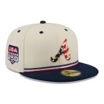 New Era Pánská kšiltovka Atlanta Braves MLB 2026 4th of July USA 250 59FIFTY Fitted Velikost: 7 3/8