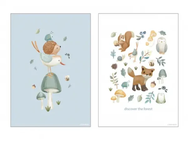 Little Dutch Plakát A3 Forest Wonders (PW10244030LD)