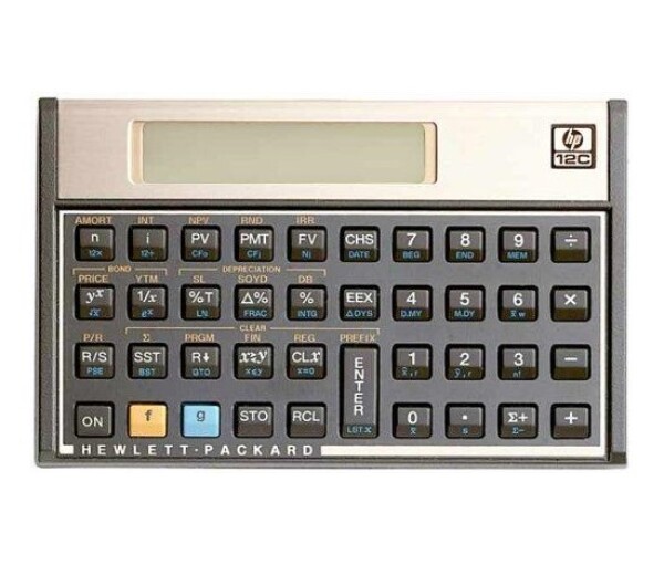 HP 12c Financial Calculator - Finanční kalkulačka