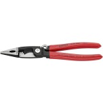 KNIPEX - kleště odizolovací univerzální - 195mm - přesné, 16-26 AWG, pro kabely podle americké specifikace, s přídavnou podpěrou kabelu (121214)