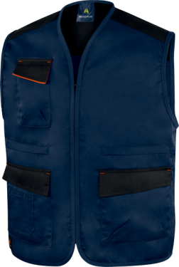 Pracovní vesta Delta Plus Mach1 M1GI2 Barva: Námořnická Modrá/ Oranžová, Velikost: 2XL (M1GI2BMXX)