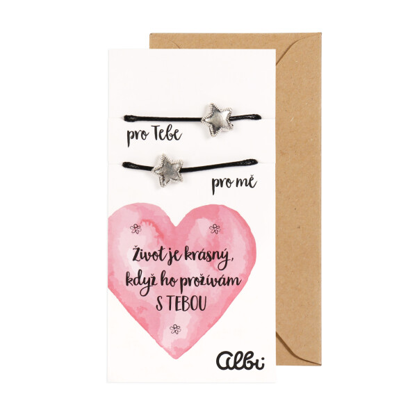 Duo náramky - S tebou - Albi