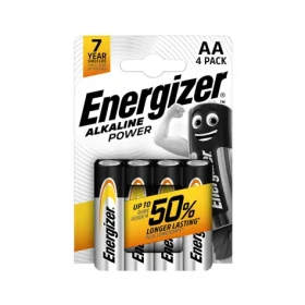Energizer alkalická baterie AA LR6 Mignon 1.5V 4 ks (E300132901)