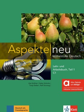 Aspekte neu C1 – Hybride Ausgabe – Lehr./Arbeitsbuch Teil 1 + MP3 allango.net + Lizenz (24