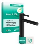 HANSGROHE - Zesis S Umyvadlová baterie, CoolStart, matná černá 74731670