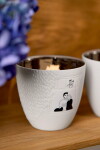 Räder Porcelánový svícen Poetry Beautiful Hours, bílá barva, porcelán
