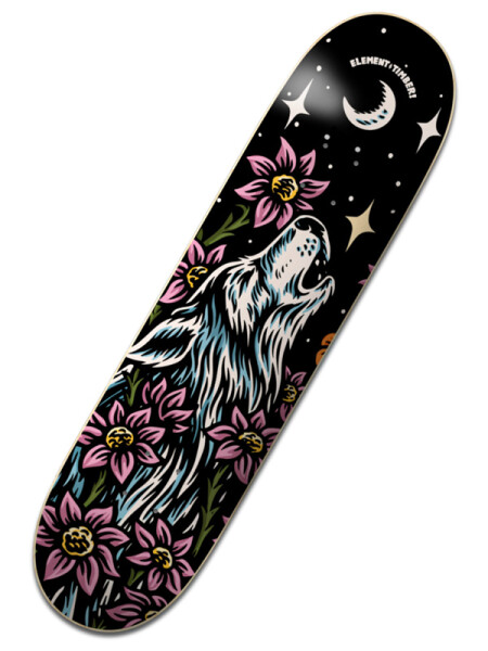 Element 8 TIMBER LATE BLOOME skateboard deska - 8.0